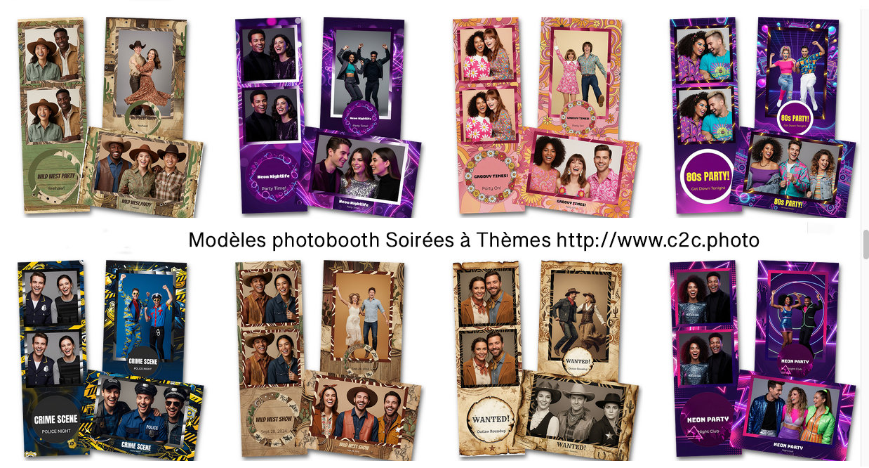 Modèles photobooth Soirée à Thèmes Alsace 10